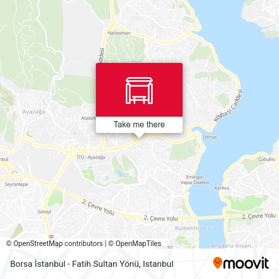 Borsa İstanbul - Fatih Sultan Yönü map