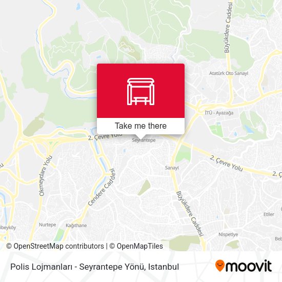 Polis Lojmanları - Seyrantepe Yönü map