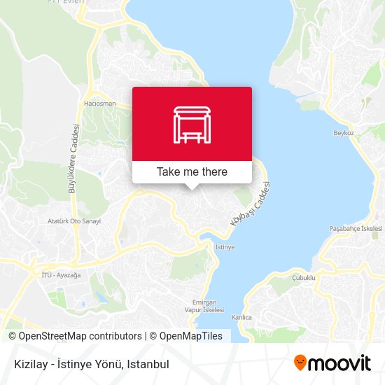 Kizilay - İstinye Yönü map
