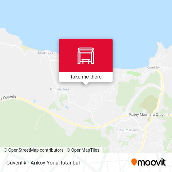 Güvenlik - Arıköy Yönü map