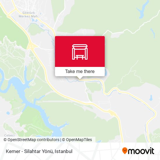 Kemer - Silahtar Yönü map