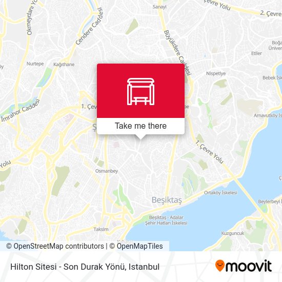 Hilton Sitesi - Son Durak Yönü map