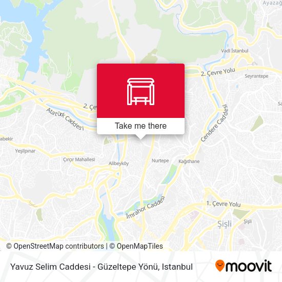 Yavuz Selim Caddesi - Güzeltepe Yönü map
