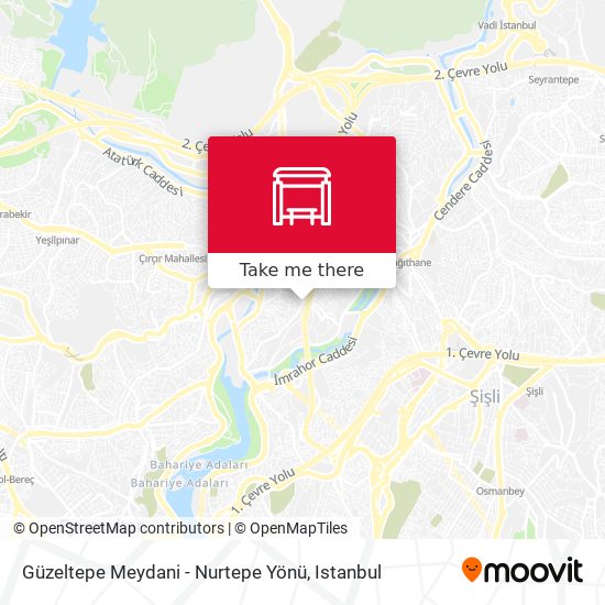 Güzeltepe Meydani - Nurtepe Yönü map