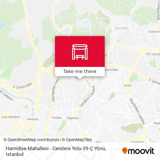 Hamidiye Mahallesi - Cendere Yolu-39-Ç Yönü map