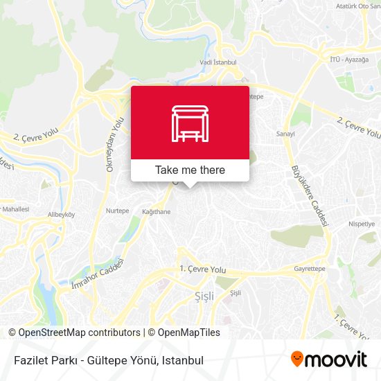 Fazilet Parkı - Gültepe Yönü map