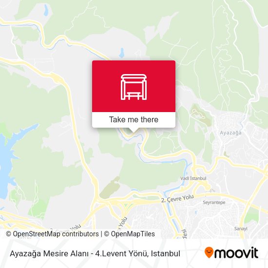 Ayazağa Mesire Alanı - 4.Levent Yönü map
