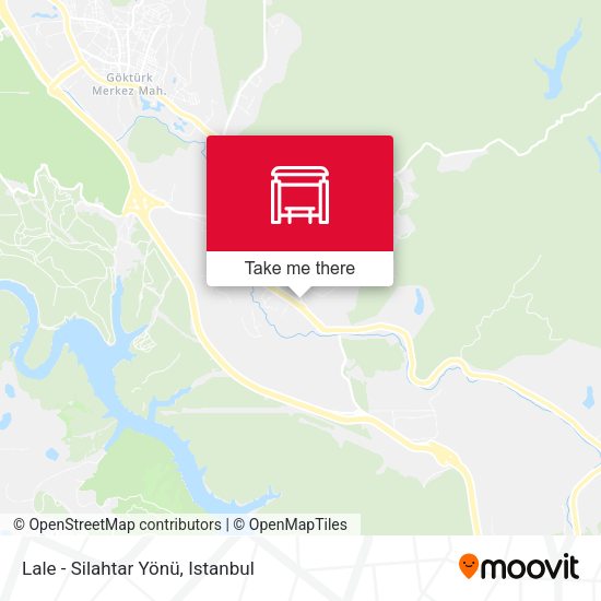 Lale - Silahtar Yönü map