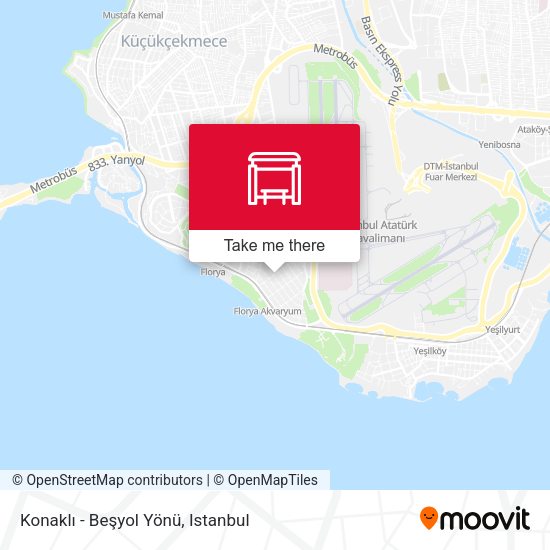 Konaklı - Beşyol Yönü map