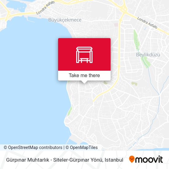 Gürpınar Muhtarlık - Siteler-Gürpınar Yönü map
