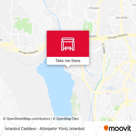 İstanbul Caddesi - Altınşehir Yönü map