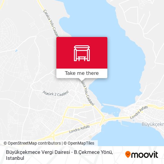 Büyükçekmece Vergi Dairesi - B.Çekmece Yönü map