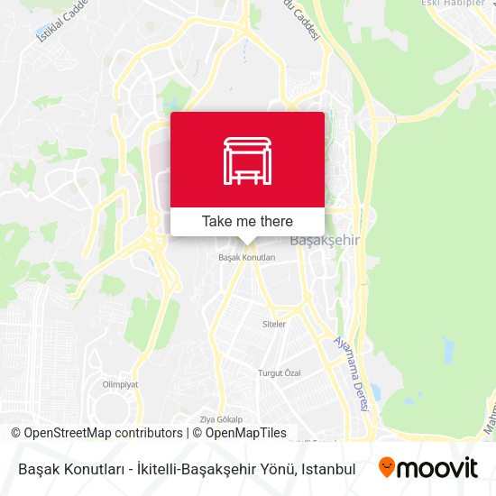 Başak Konutları - İkitelli-Başakşehir Yönü map