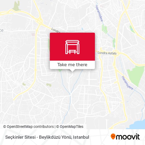 Seçkinler Sitesi - Beylikdüzü Yönü map