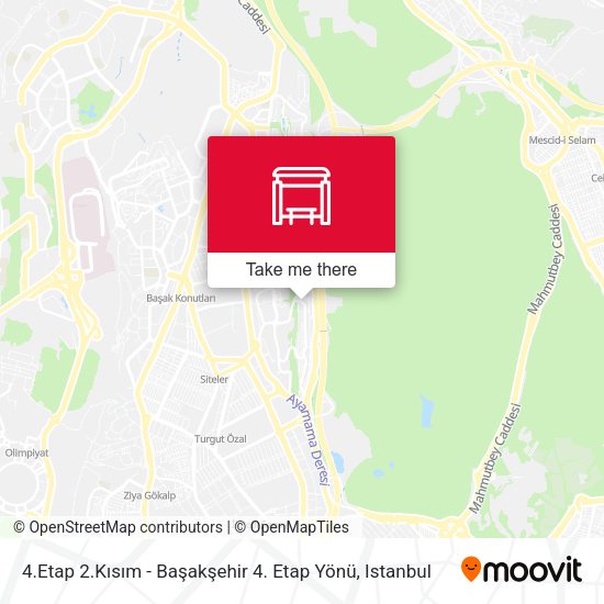 4.Etap 2.Kısım - Başakşehir 4. Etap Yönü map
