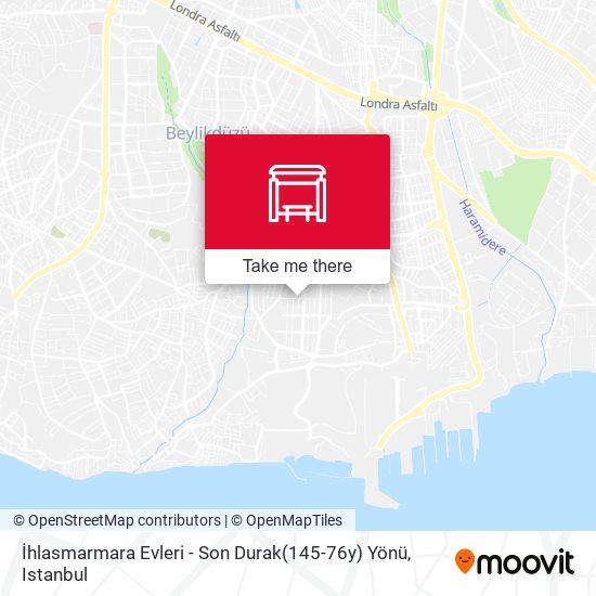 İhlasmarmara Evleri - Son Durak(145-76y) Yönü map