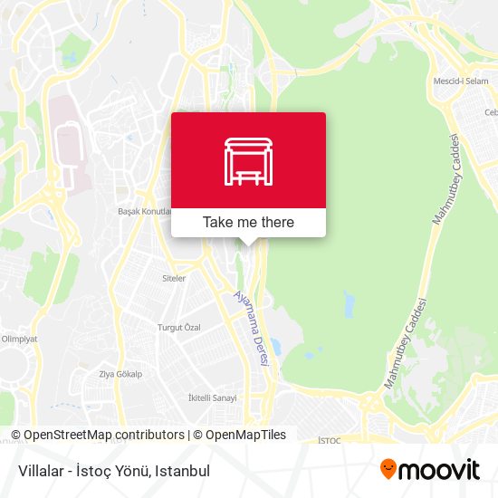 Villalar - İstoç Yönü map