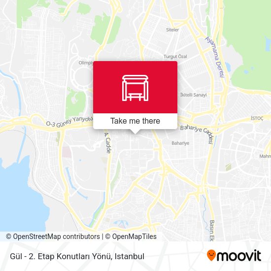 Gül - 2. Etap Konutları Yönü map