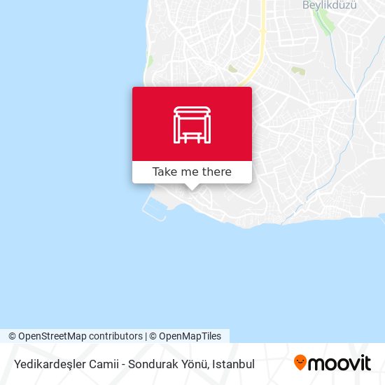 Yedikardeşler Camii - Sondurak Yönü map