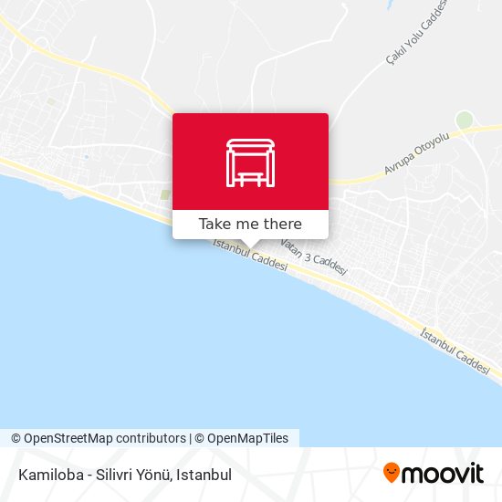 Kamiloba - Silivri Yönü map