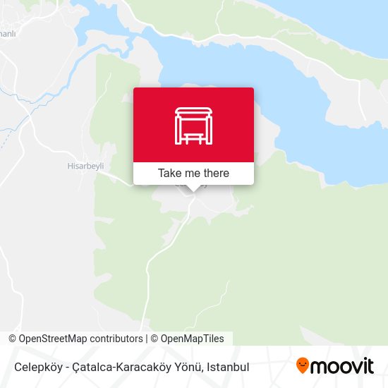 Celepköy - Çatalca-Karacaköy Yönü map