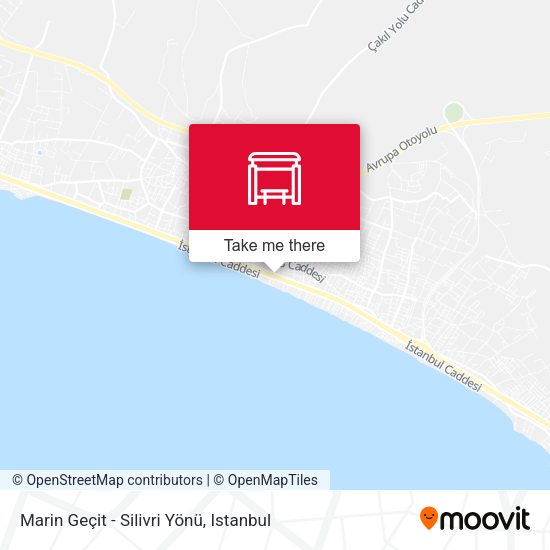 Marin Geçit - Silivri Yönü map