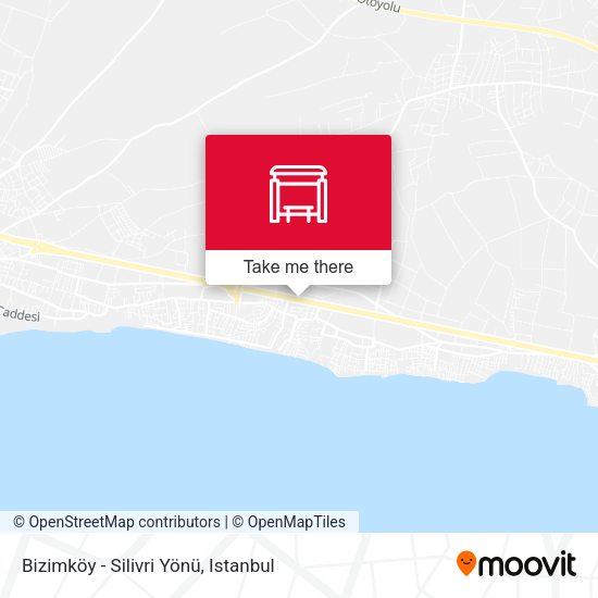 Bizimköy - Silivri Yönü map