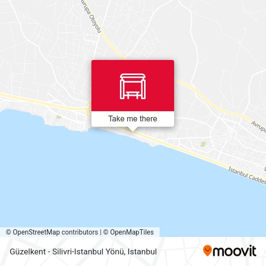 Güzelkent - Silivri-Istanbul Yönü map