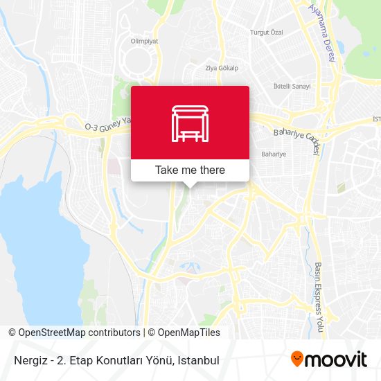 Nergiz - 2. Etap Konutlari Yönü map