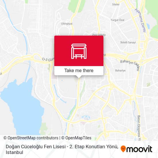 Doğan Cüceloğlu Fen Lisesi - 2. Etap Konutları Yönü map