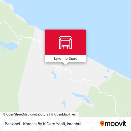 Benzinci - Karacaköy-K.Dere Yönü map