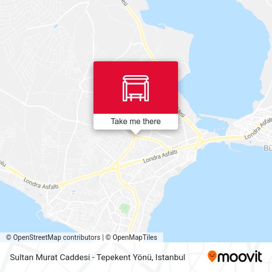 Sultan Murat Caddesi - Tepekent Yönü map