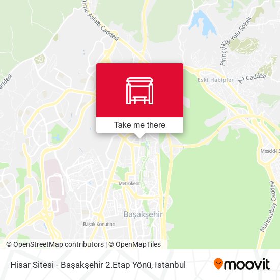 Hisar Sitesi - Başakşehir 2.Etap Yönü map