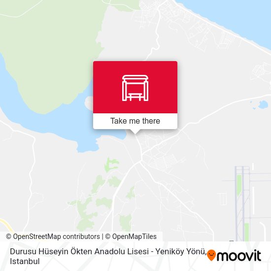 Durusu Hüseyin Ökten Anadolu Lisesi - Yeniköy Yönü map