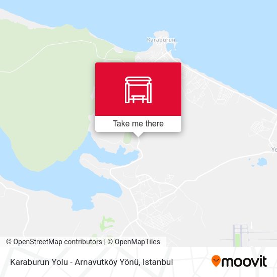 Karaburun Yolu - Arnavutköy Yönü map