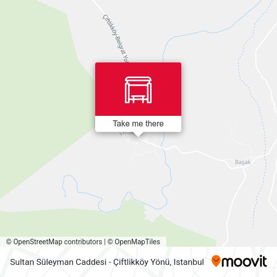 Sultan Süleyman Caddesi - Çiftlikköy Yönü map