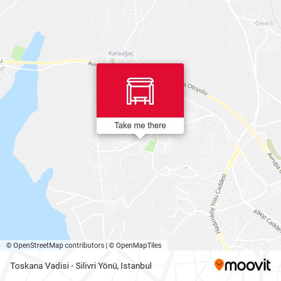 Toskana Vadisi - Silivri Yönü map