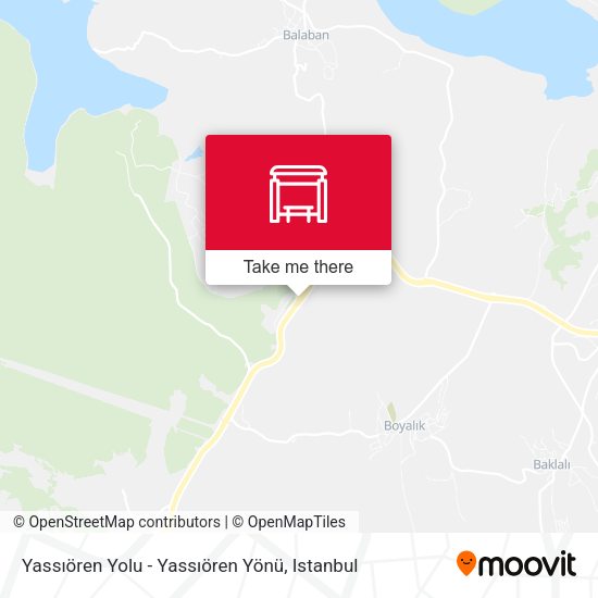 Yassıören Yolu - Yassıören Yönü map