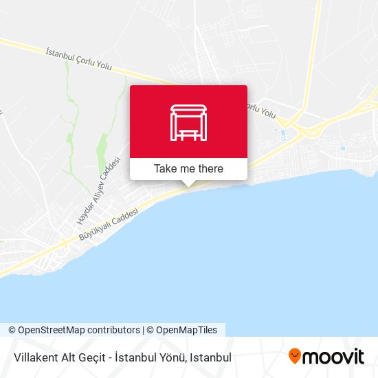Villakent Alt Geçit - İstanbul Yönü map