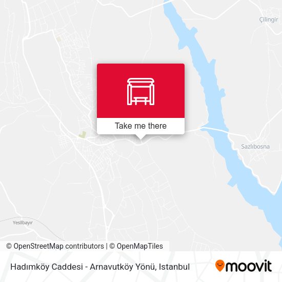 Hadımköy Caddesi - Arnavutköy Yönü map