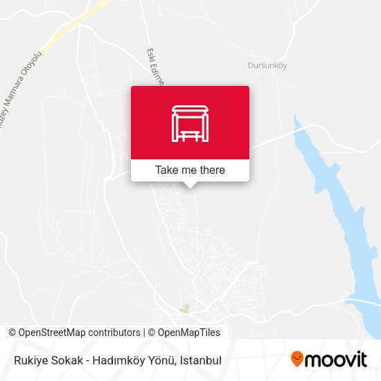 Rukiye Sokak - Hadımköy Yönü map