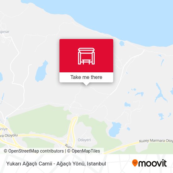 Yukarı Ağaçlı Camii - Ağaçlı Yönü map
