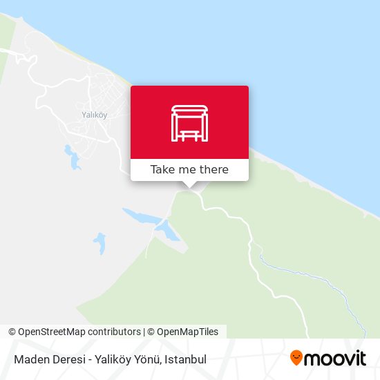 Maden Deresi - Yaliköy Yönü map