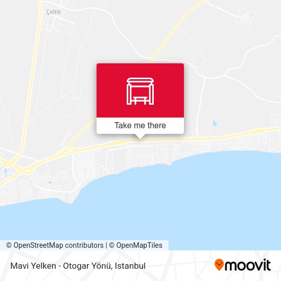 Mavi Yelken - Otogar Yönü map