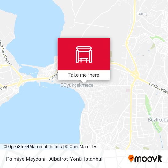Palmiye Meydanı - Albatros Yönü map