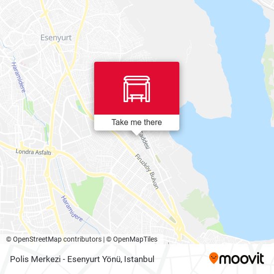 Polis Merkezi - Esenyurt Yönü map