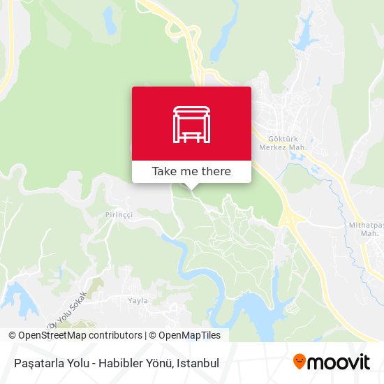 Paşatarla Yolu - Habibler Yönü map