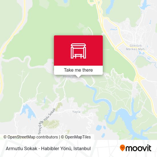 Armutlu Sokak - Habibler Yönü map