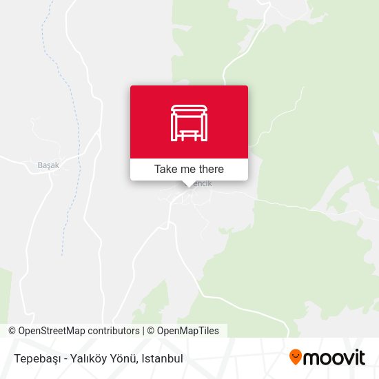 Tepebaşı - Yalıköy Yönü map