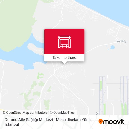 Durusu Aile Sağlığı Merkezi - Mescidiselam Yönü map